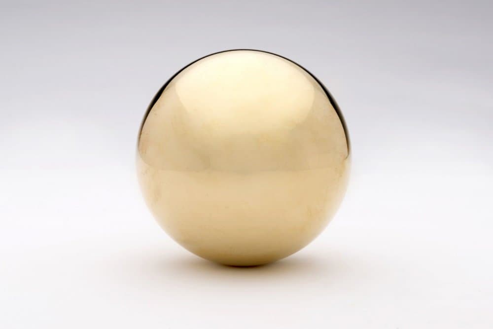 Professional 4 Kilo Brass Track Shot Put. 95 mm. Lathe Turned to a Perfect Sphere. IAAF Certified and Most Popular Women College & High School 4 kg Brass Shot Put. 2 Year Warranty.