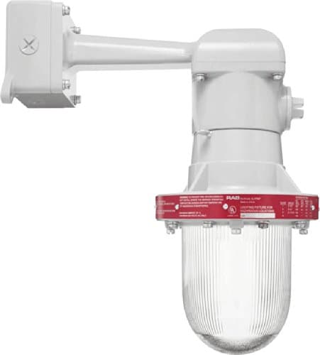 RAB Lighting EB12 Explosion Proof Incan Bracket without Guard 4 Hubs