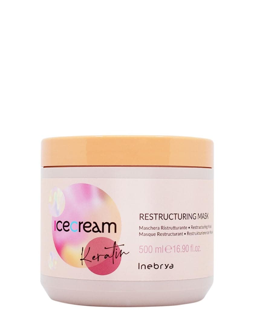 Ice Cream Keratin Restructuring Mask. Restructuring Hair Mask 500ml