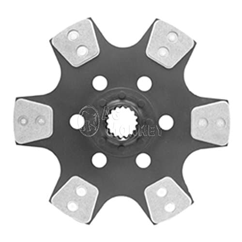 AGmonkey H5150922 12 1/4" Valeo Dual Stage Clutch 6-Pad Disc Fiat 90-90 90-95 100-90