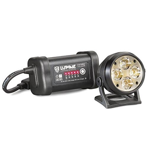 Lupine Lighting Wilma 7 helmetlight black 2016 bike helmet light by Lupine Lighting