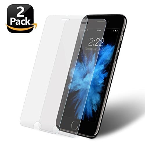 [2 Pack] iPhone 8 iphone7 Screen Protector, LADER 0.26mm 9H Tempered Glass Screen Protector Anti-Shatter Film for iPhone 8/7 4.7" inch - [3D Touch Compatible]