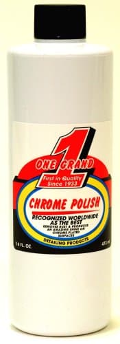 One Grand Chrome Cleaner & Polish, 16 oz Bottle