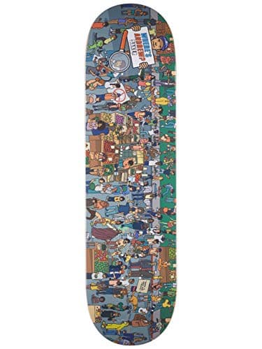 Baker Andrew Reynolds Wheres Andrew Skate Deck Blue 8.5 w/Mob Grip