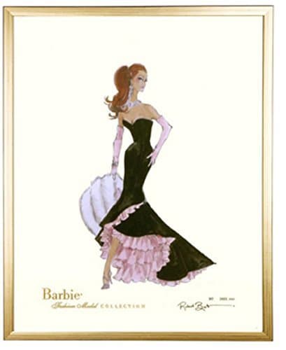 AFK Barbie Limited Siren - Vintage Barbie Prints - Barbie Print - Barbie Girl Limited Edition Print - Barbie Collector - Barbie 2016 - Barbie Prints
