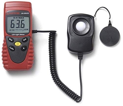 LM-120 Digital Lux Meter automatic/manual range selection, datahold
