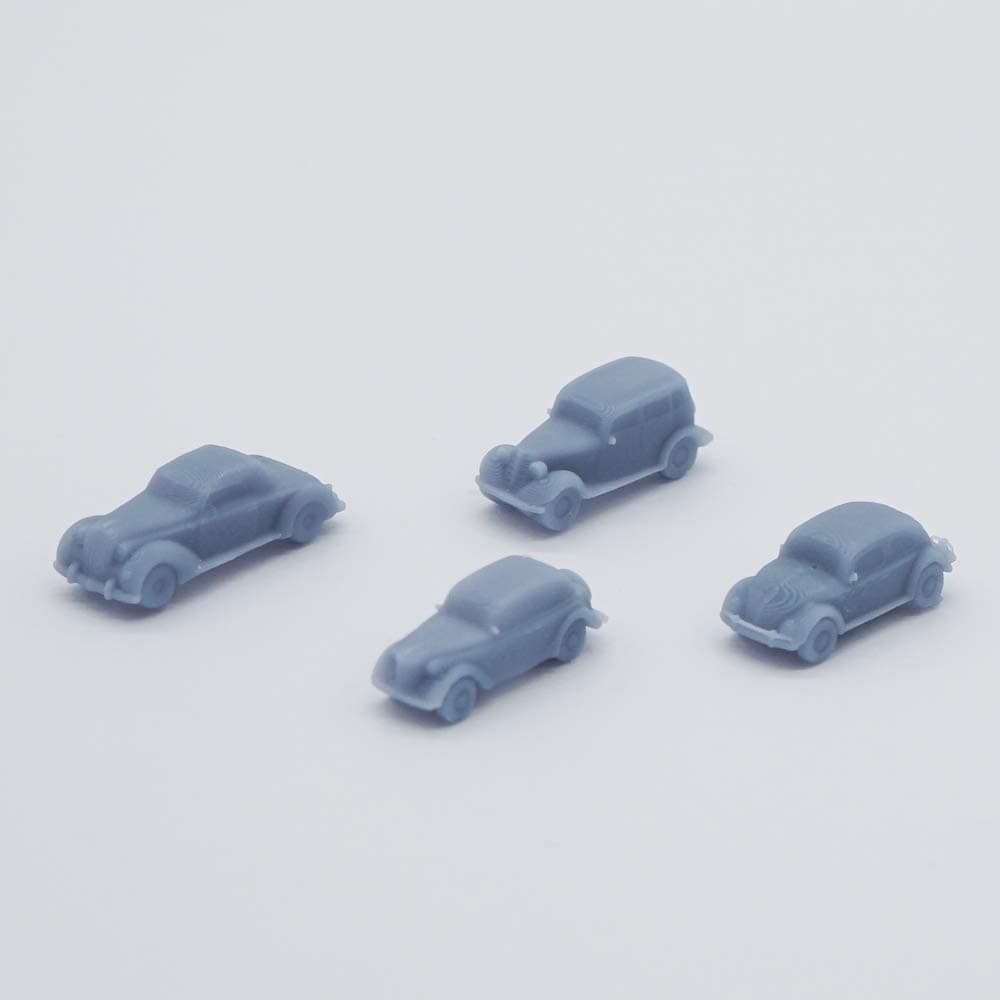 Model Railroad Vintage Classic City Autos Cars Set 1:220 Scale Z