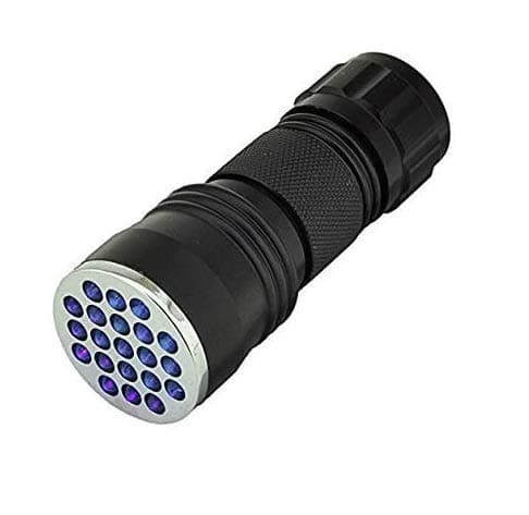 BESTSUN Handheld Ultraviolet 21 LED Flashlight - Find Pet Stains/Odors on Carpets, Rugs and Bed Sheets, UV Flashlight, Black Light Flashlight, Black Lights Handheld Flashlights
