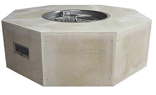 HPC 54" Electronic Ignition 120VAC Octagon Unfinished Fire Pit -LP