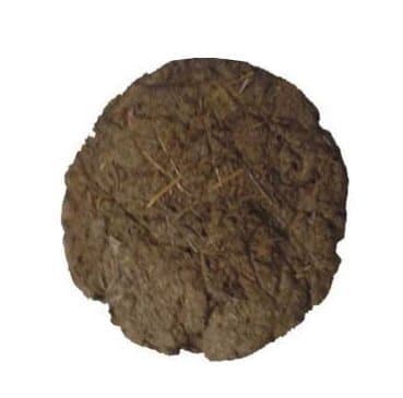Jstarmart 8 PCs Pure Cow Dung Cakes (Gobar Upla) for Hawan and Indian Rituals, Dia 6"