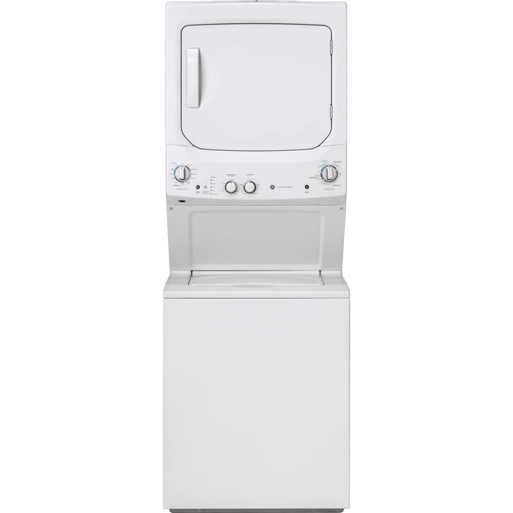 GE 27" Unitized Washer-Elec Dryer White