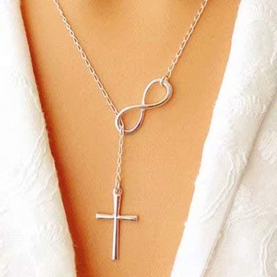 Silver Color Chain Luminous Necklace Popular Jewelry Girl Gift