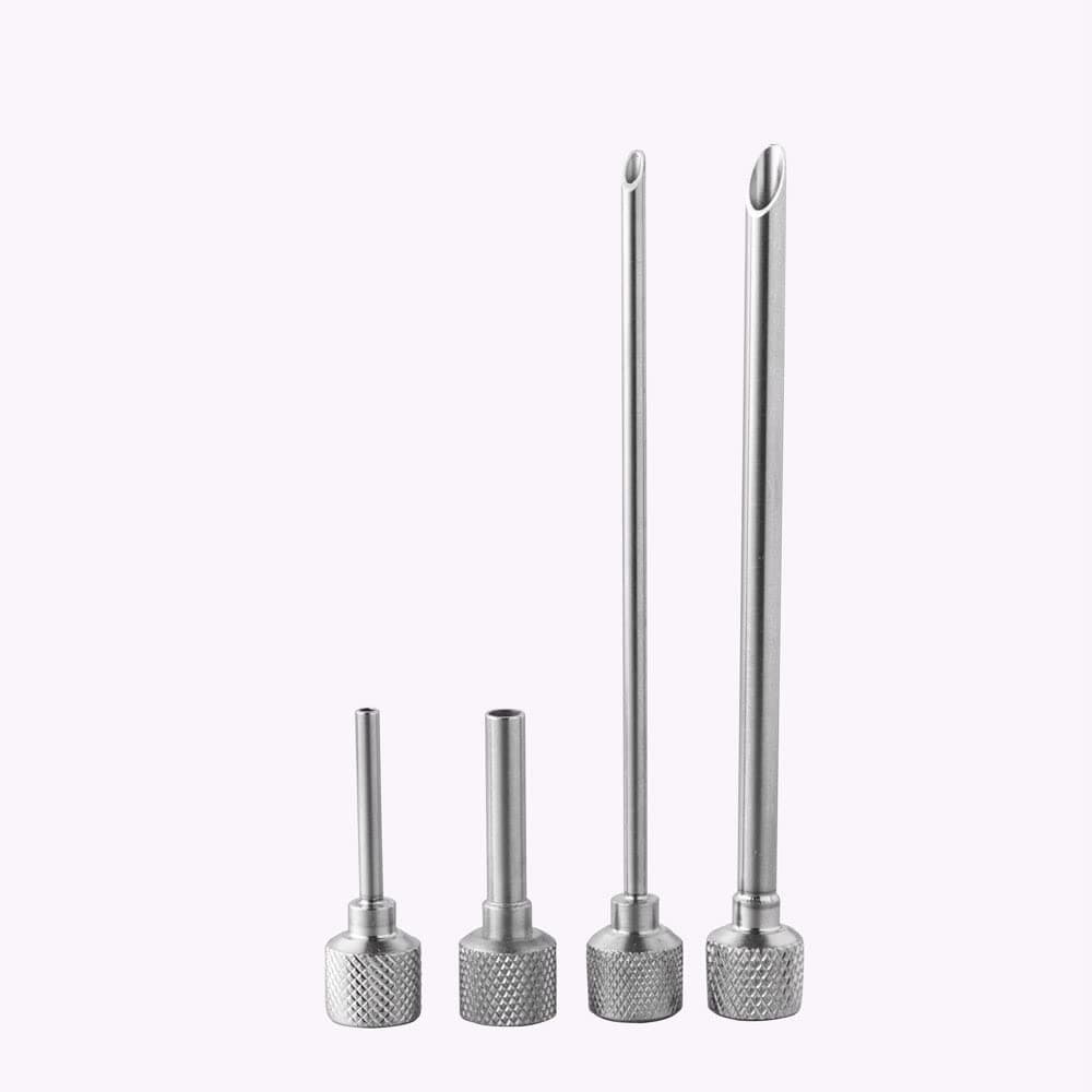 A Variety of Spare Parts and Accessories for Whipped Cream Dispenser - Injector Tips Set of 4-304 Stainless Steel