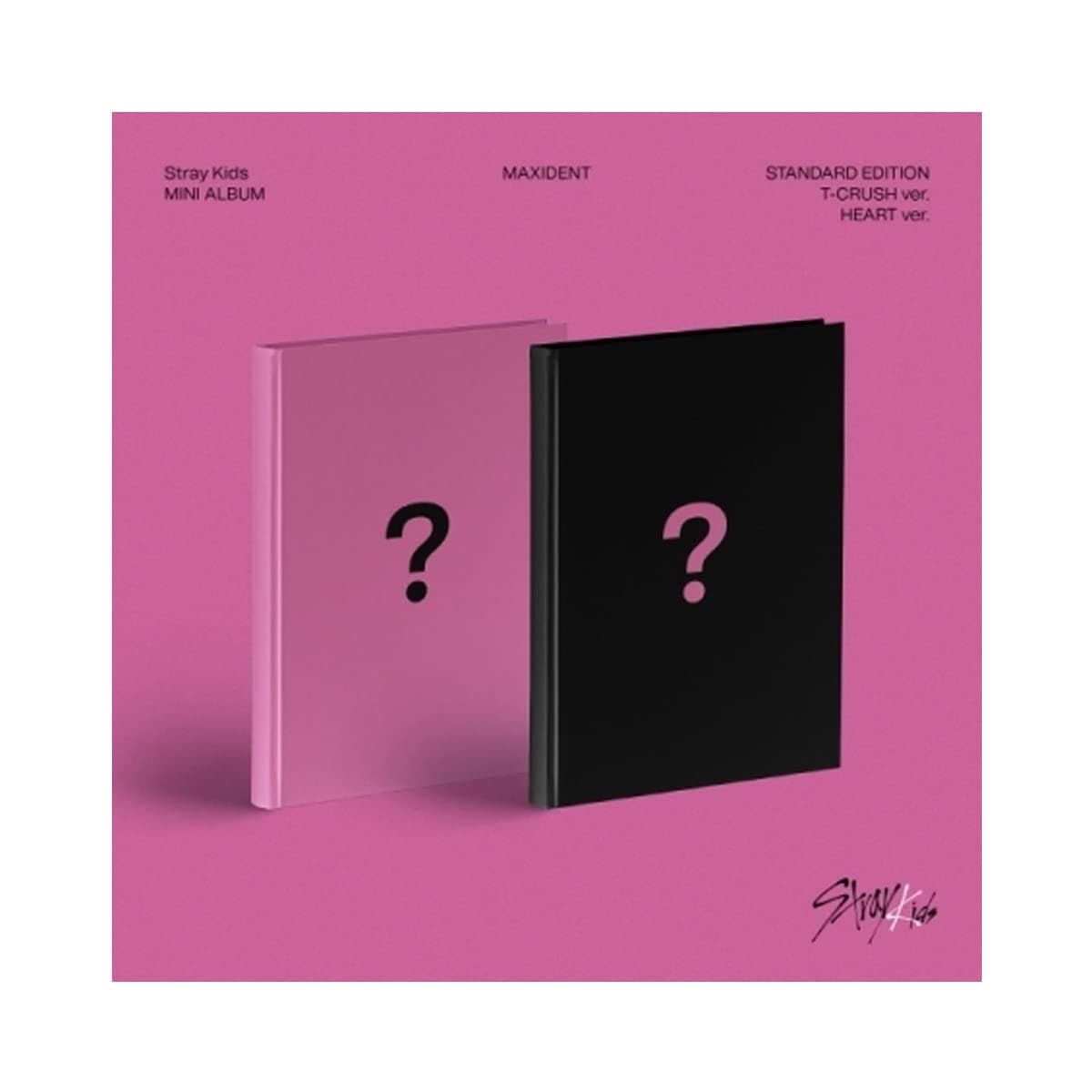 Stray Kids Mini Album - MAXIDENT (Standard Album) (Pink - T-Crush ver.), 0819