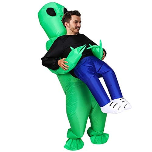ET Alien Inflatable Suit Unicorn Fancy Costume Halloween Cosplay Fantasy Costume