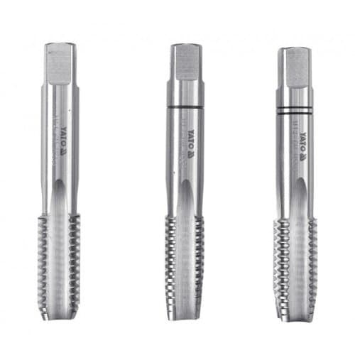 Yato Yt-2934 M7 Hand Tap 3 Pieces, 50 Mm Length