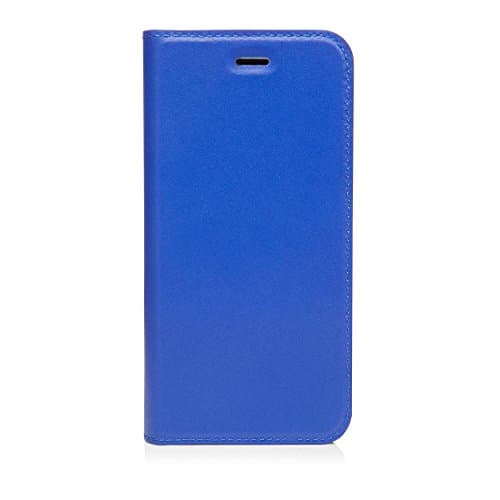 iPhone 7 Case Pipetto Magnetic Wallet Case for iPhone 6/6S/7/8 [Medium] - Premium Genuine Leather with 2 Card Slots and Stand Feature - Wallet Cover with Detachable Magnetic Shell - Royal Blue