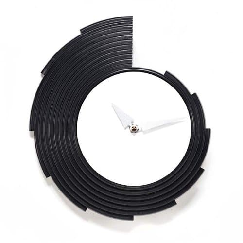 Working Class Studio The Christy Collection Clock, Black