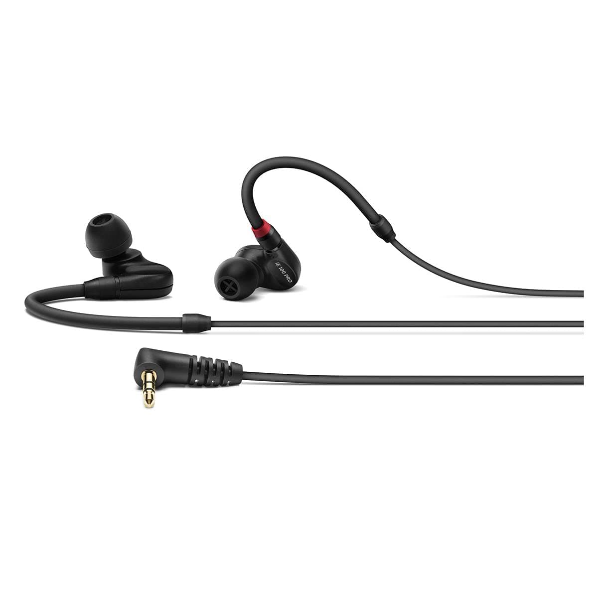 Ie 100 Pro Black In Ear Dynamic Monitoring Headphones, Professional Sound On Stage