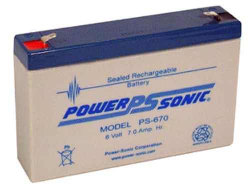 Gaston GT6-7 GT6-7.5 replacement Sealed lead acid Batteries