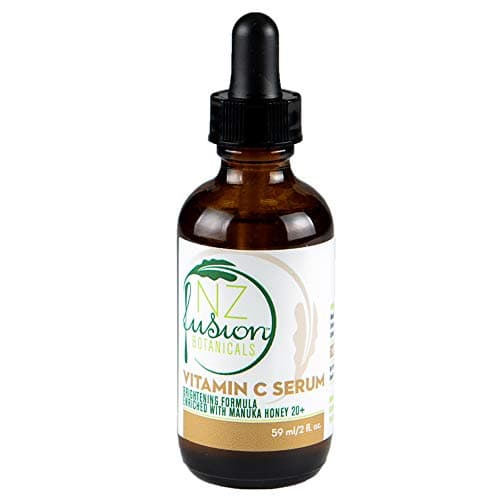 Vitamin C Anti-aging Whitening Serum with Active Manuka Honey, Hyaluronic Acid, and Niacinamide