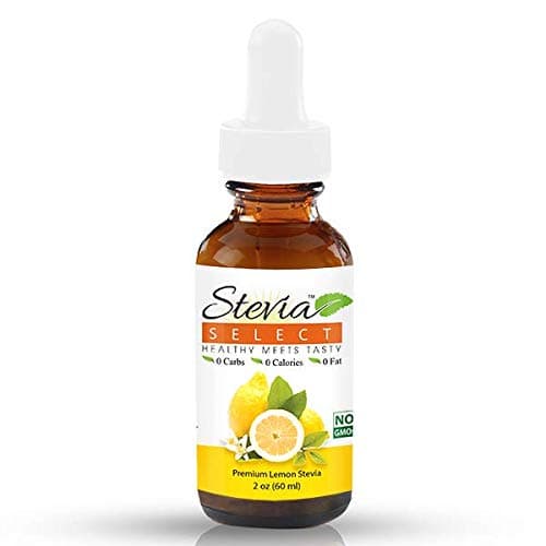 Stevia Drops-Stevia Select-Stevia Liquid Lemon Keto Flavor Drops-Sugar Free Syrup-Sugar Substitute for Baking Keto Desserts-2 Oz.Stevia Flavored Drops-Best Stevia Liquid Guaranteed