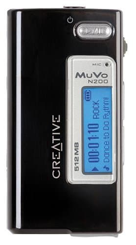 Creative MuVo Micro N200 512 MB MP3 Player Black