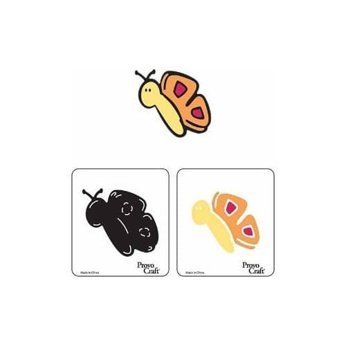 Provo Craft Cuttlekids SYLVIA Butterfly Die Cut 2pc