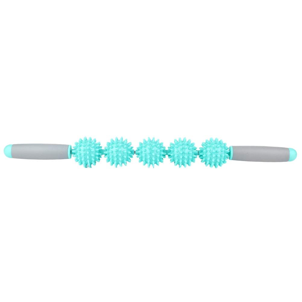 Spiky Ball Stick, Muscle Roller Comfortable Five Thorn Balls for Muscle Training for Fitness for Exercise for Indoor Fitness