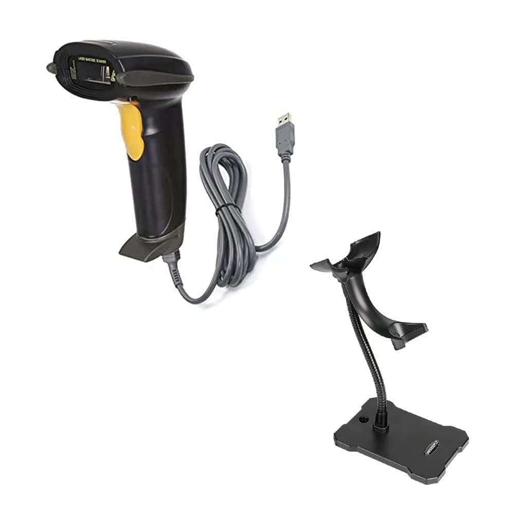1D Wired Bar Code Scanners & New Stand Holder