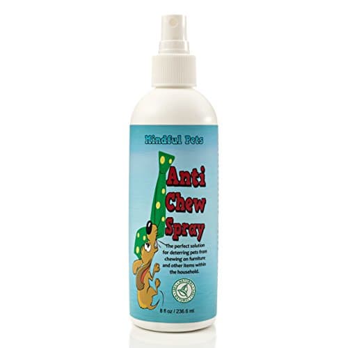 Anti Dog Chew Bitter Spray - Stop Dog Chewing Now Naturally - By Mindful Pets, 8oz