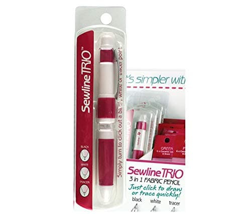 Premium Quality Sewline Trio Multi Function Pencil Fabrics Quilting Notion