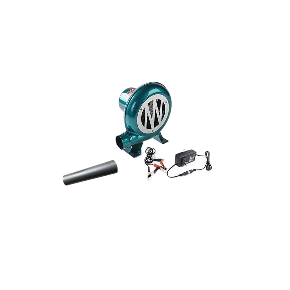 Dual BBQ Blower Charcoal Chimney Starter BBQ Smoker Fan Grill Smoker tempreaure controller Small blacksmith forge blower fan with Variable speed controller