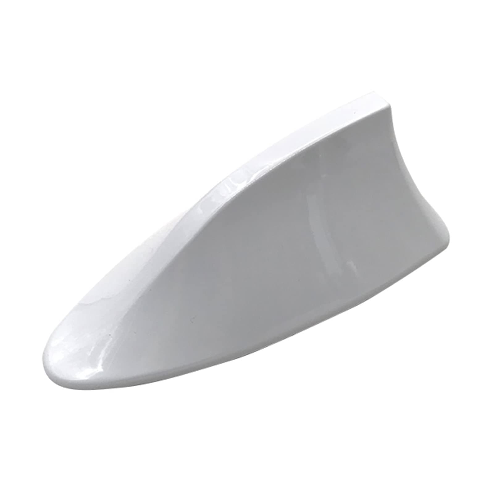 Car Shark Fin Aerials Cover for Mitsubishi ASX/Endeavor/Expo, ABS Roof Ceiling Antenna AM/FM Signal Radio,Decoration Accessories,White