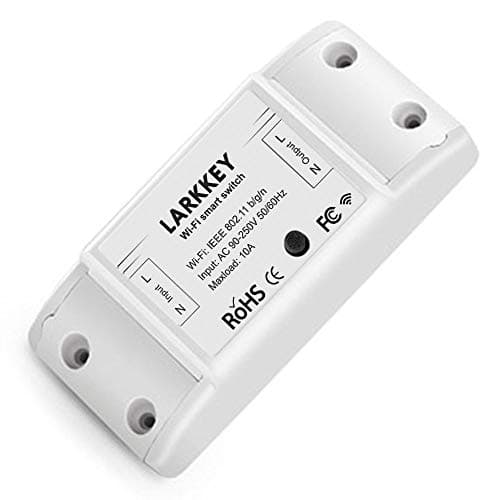 Mini WiFi Smart Switch | Wireless Remote Control Mini Wifi Circuit Break for Household Appliances Compatible with Alexa, Google Assistant and IFTTT, No Hub Needed; DIY Your Home via iPhone Android App