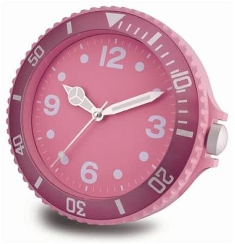Pink Big Time Watch Face Wall Clock