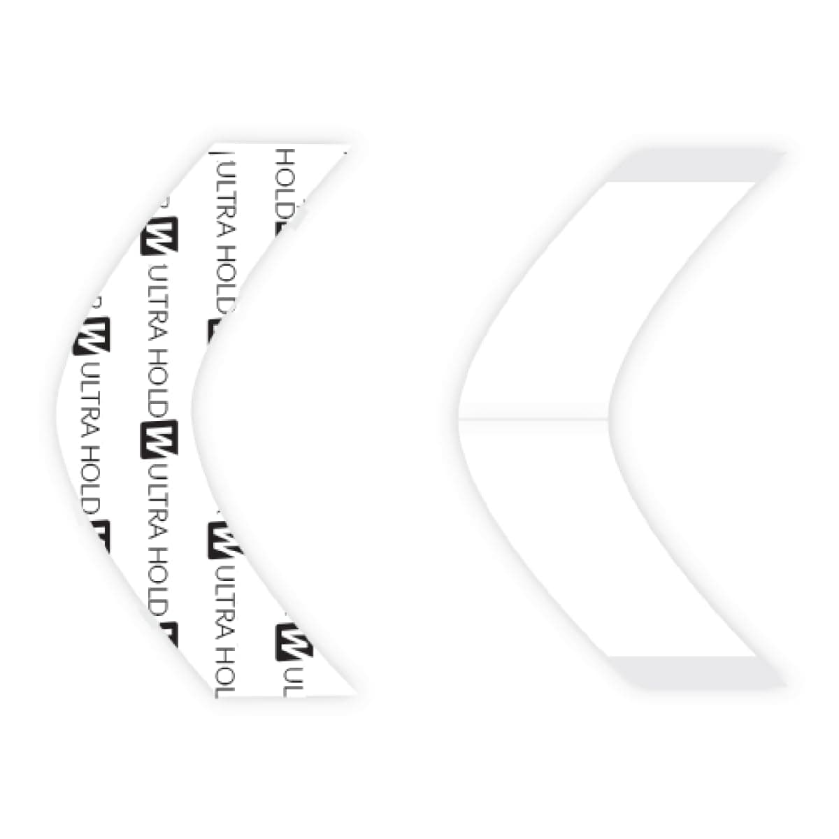 Ultra Hold Tape, A Contour 18 Angle, Transparent, Dermatologically Tested, Secure Hold for Wig, Hair Piece, Lace Front