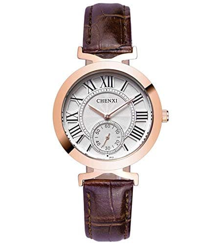 Dress Watch For Women Analog Leather - C091