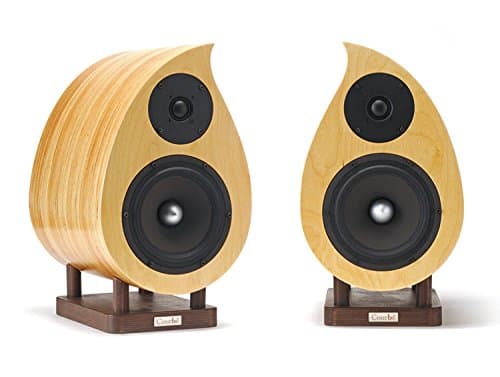 Dew High End Handmade Solid Wood 2Way Bookshelf Speaker