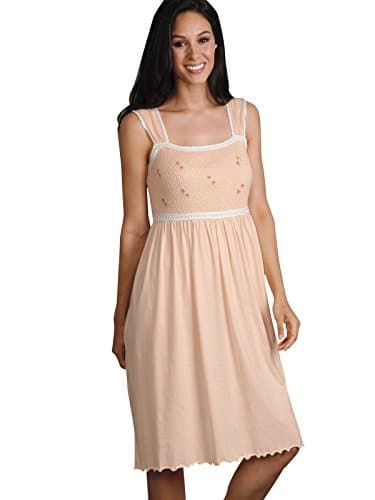 Schweitzer Linen Lici Gown, Peach (Small)