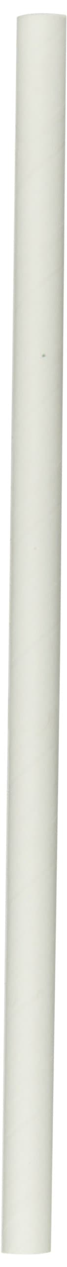 61500210 Unwrapped Paper Giant Drinking Straw, 9/32" Diameter x 7-3/4" Length, White (8 Boxes of 350)