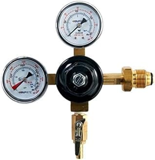 Taprite Dual Gauge Nitrogen Regulator for CGA 580 Valve