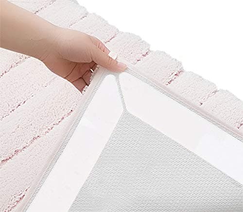 AGUARA Rug Gripper, 8 pcs Non Slip Rug Pad Premium Carpet Tape with Renewable Gripper Tape, Rug Grippers for Hardwood Floor, Kitchen, Bathroom, Keeps Your Rugs Safe and in Place