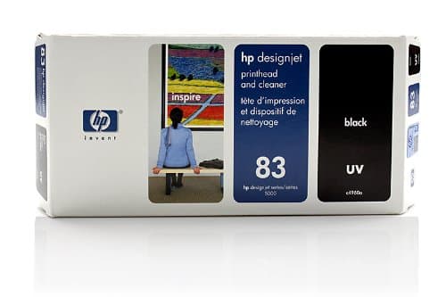 Ink cartridge Original HP 1x Black C4960A / Nr 83 for HP DesignJet 5500 PS UV