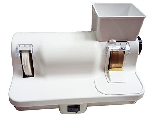 Intbuying 110V Eyeglasses Lens Hand Edger and Polisher Cutting Angle Discs Abrasive Sharpening Cutting Grinding Wheel