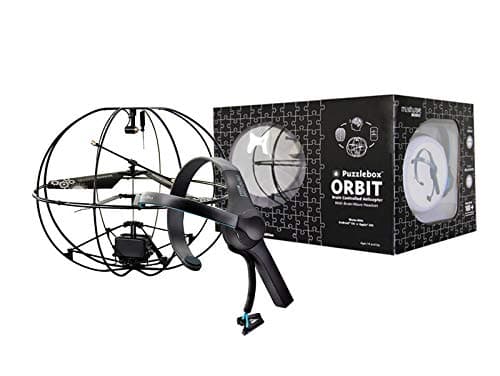 NeuroSky Puzzlebox Orbit Brain-Controlled Helicopter / MindWave Mobile Bundle