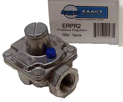 Cooking Appliances Parts Gas Pressure Regulator 1/2" x 1/2" Natural 5" LP 10" (4600S0002)