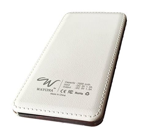 Wayona W4 7000 mAh Ultra Slim Power Bank - White