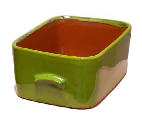 Terafeu 13-Inch by 8-Inch Terrine Baker, Provencial Green