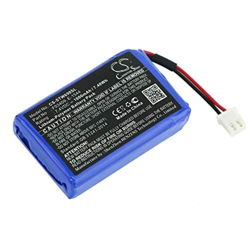 E-1544, F03409 Battery for Satlink WS-6906, WS-6908, WS-6912, WS-6932, WS-6933, WS-6936 Digital Satellite Finder, 1000mAh - Sold by smavco